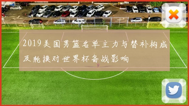 2019美国男篮名单主力与替补构成及轮换对世界杯备战影响
